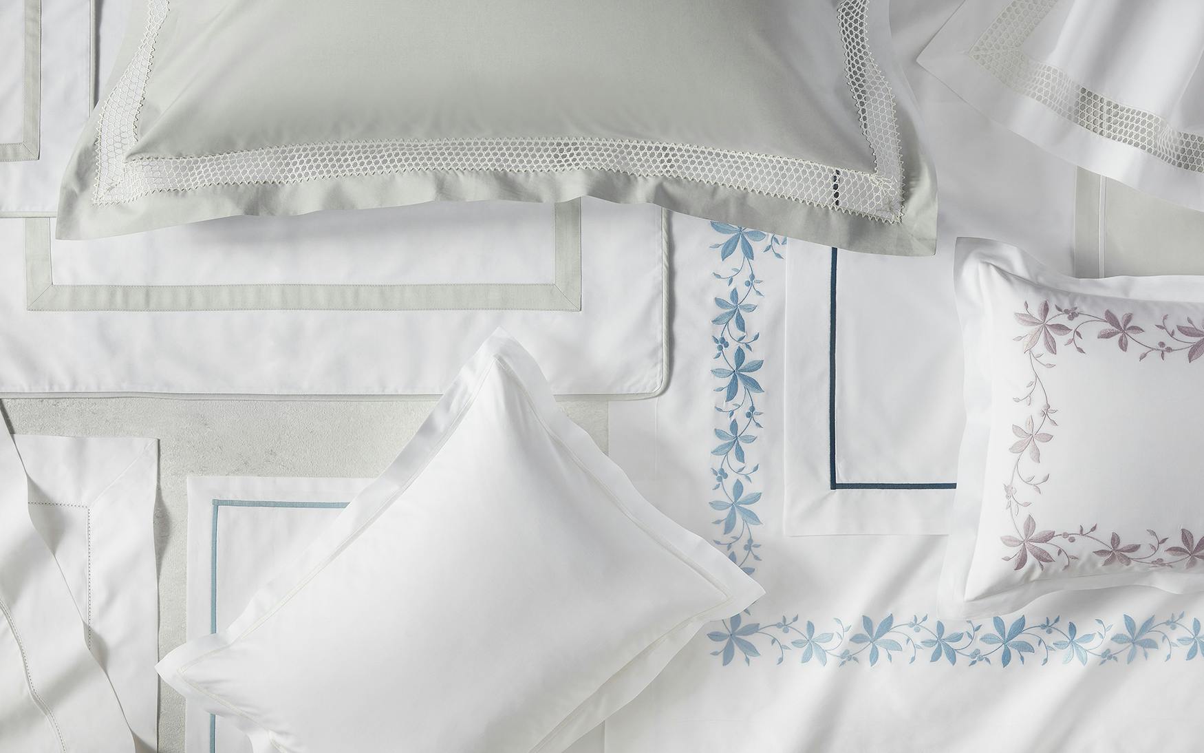Cecily Flat Sheet | Matouk Luxury Linens
