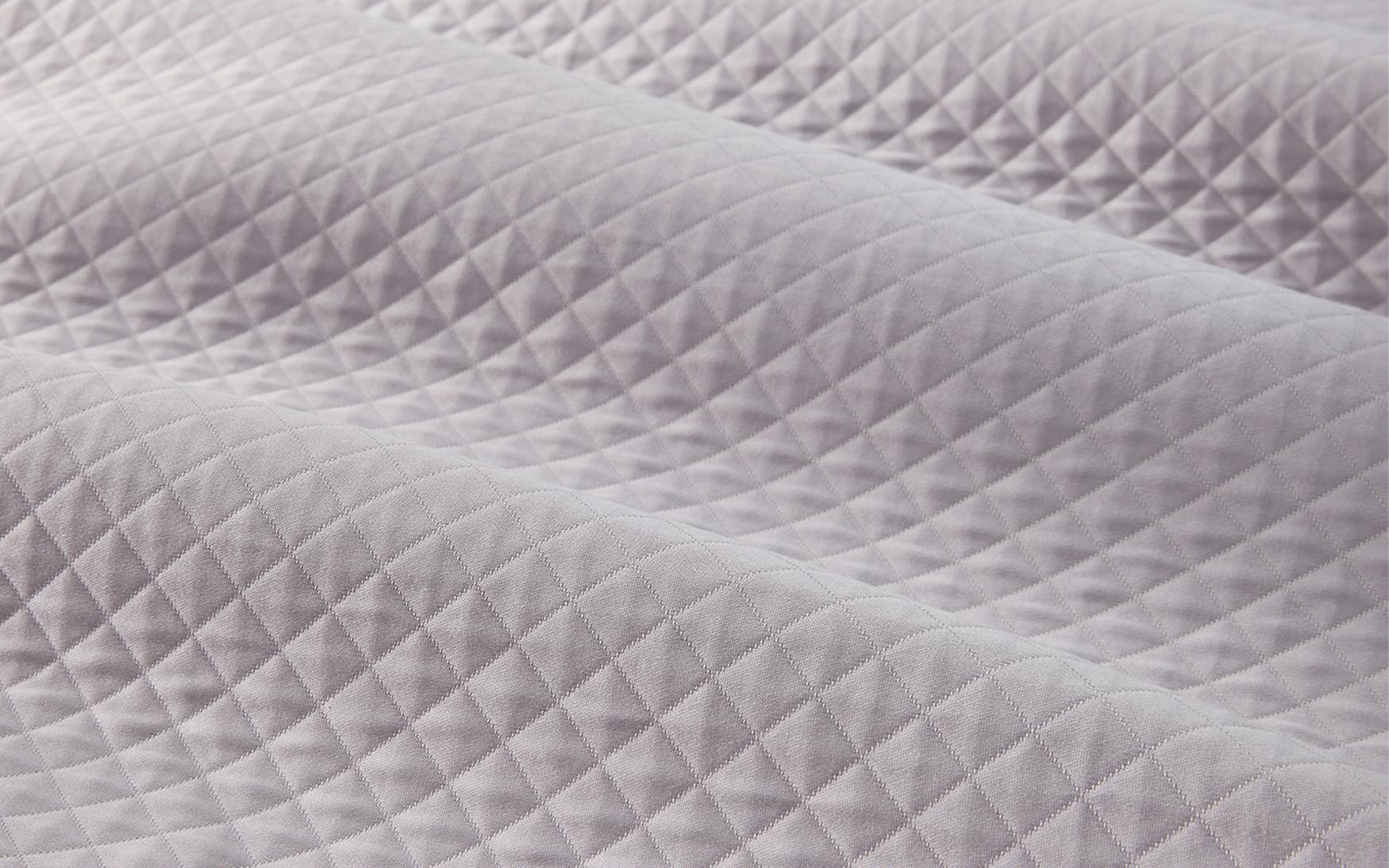 Cotton Quilted Mattress Fabric, White, 340 at best price in