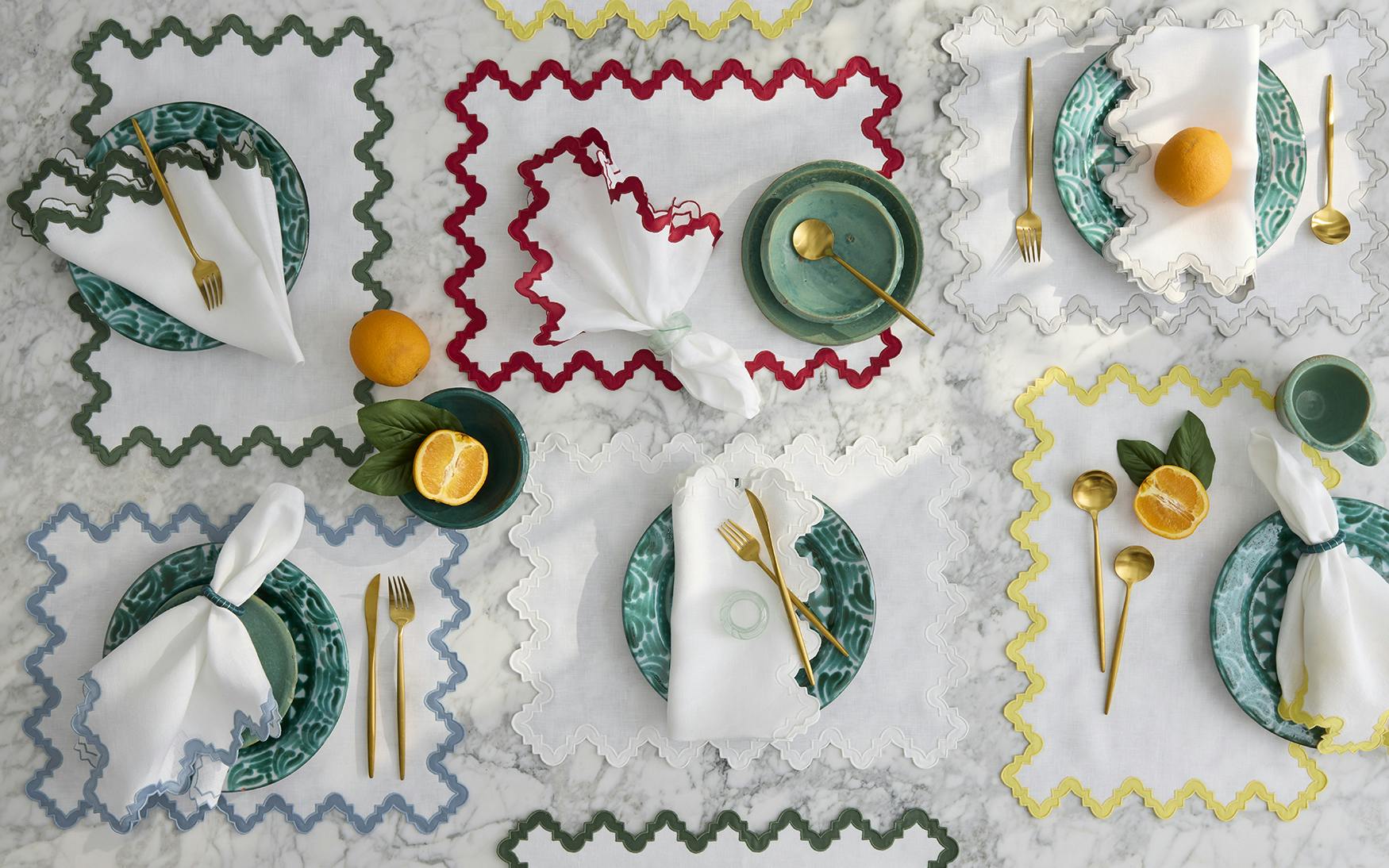 Aziza Placemat - set of 4 | Matouk Luxury Linens