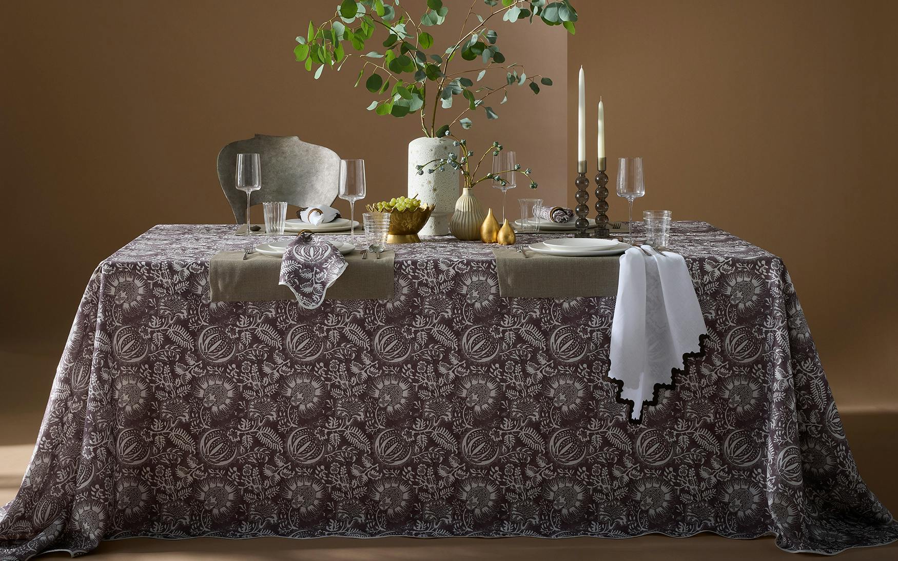 Tablecloths by Matouk, Chamant Table Linen Collection