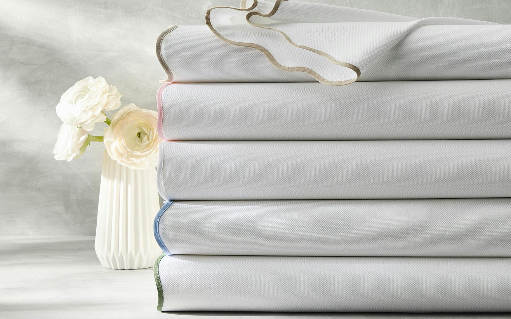 Matouk Camilla Pique Bed Skirt - Thumbnail 3