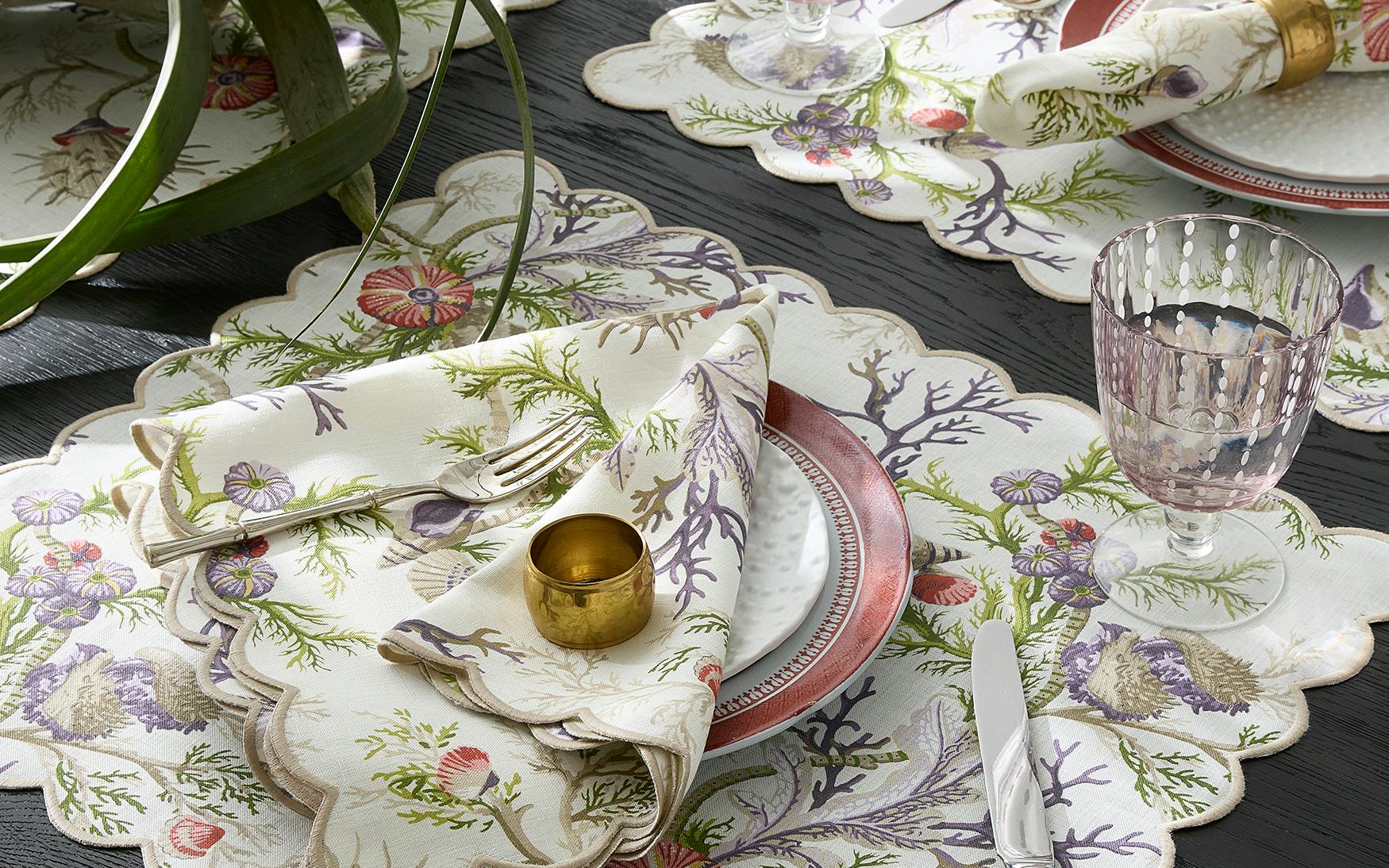 Del Tesoro Tablecloth | Matouk Luxury Linens