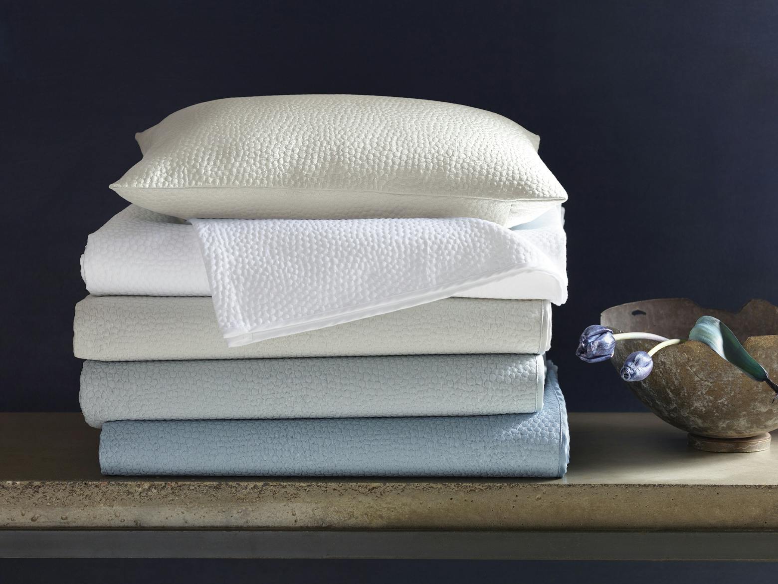 Eden Coverlet Matouk Luxury Linens