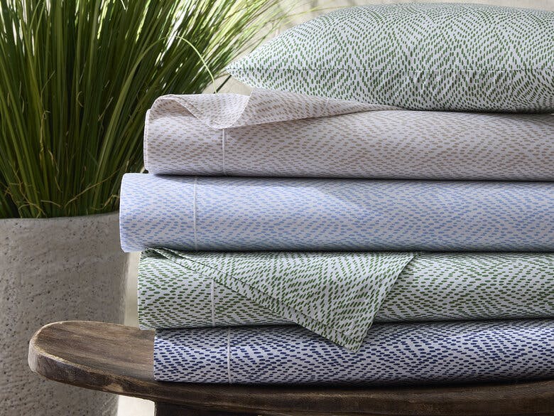 Duma Diamond Fitted Sheet | Matouk Luxury Linens