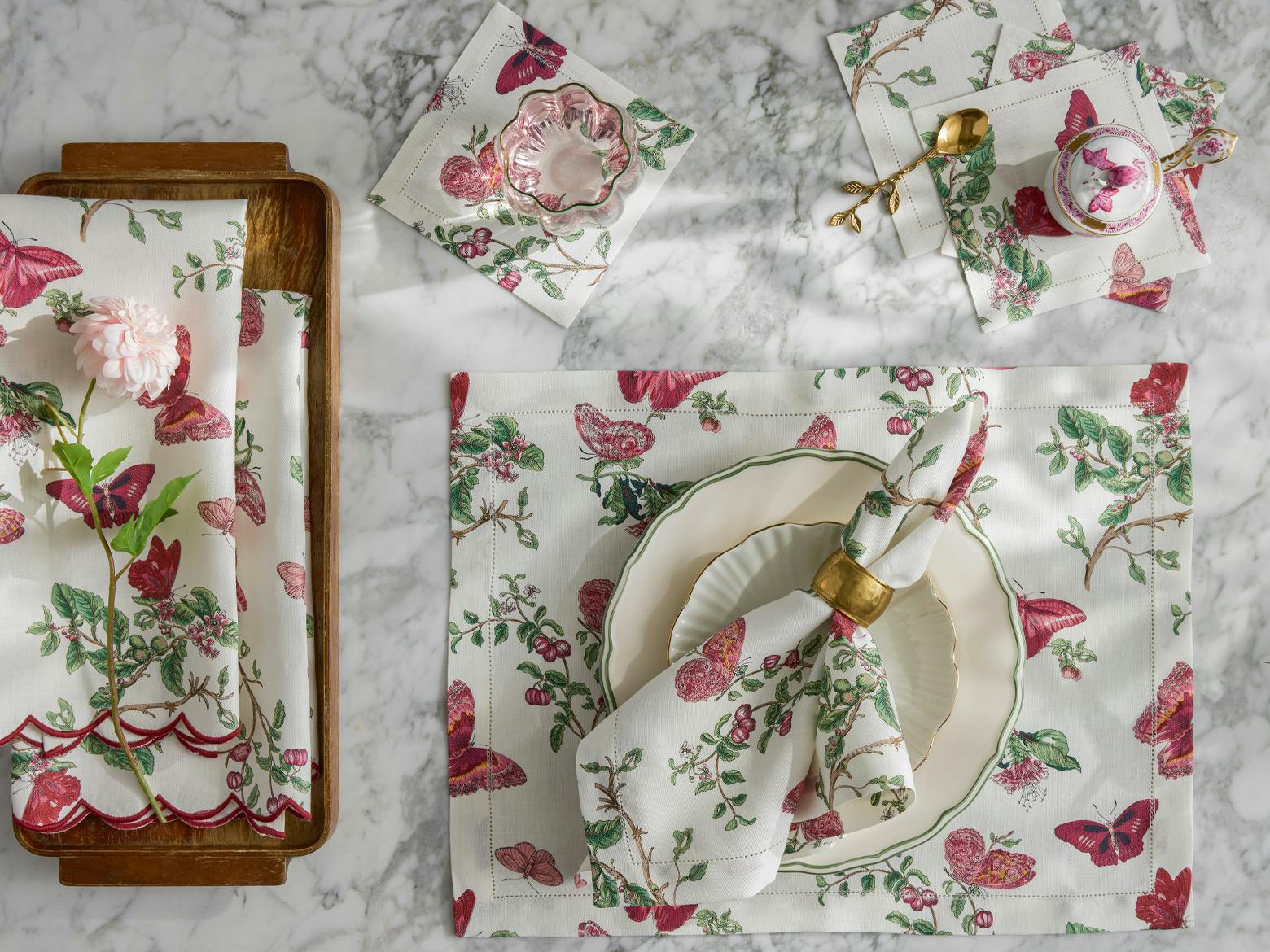 Baudin Butterfly | Matouk Luxury Linens