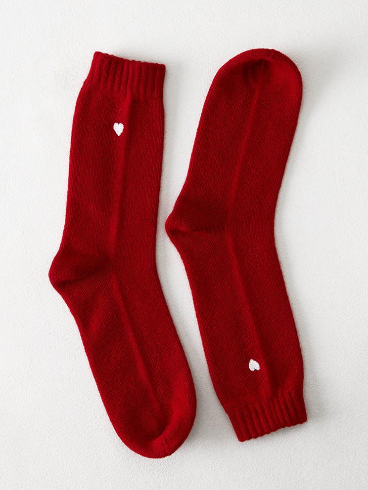 Sleeping Socks - Heart | Matouk Luxury Linens