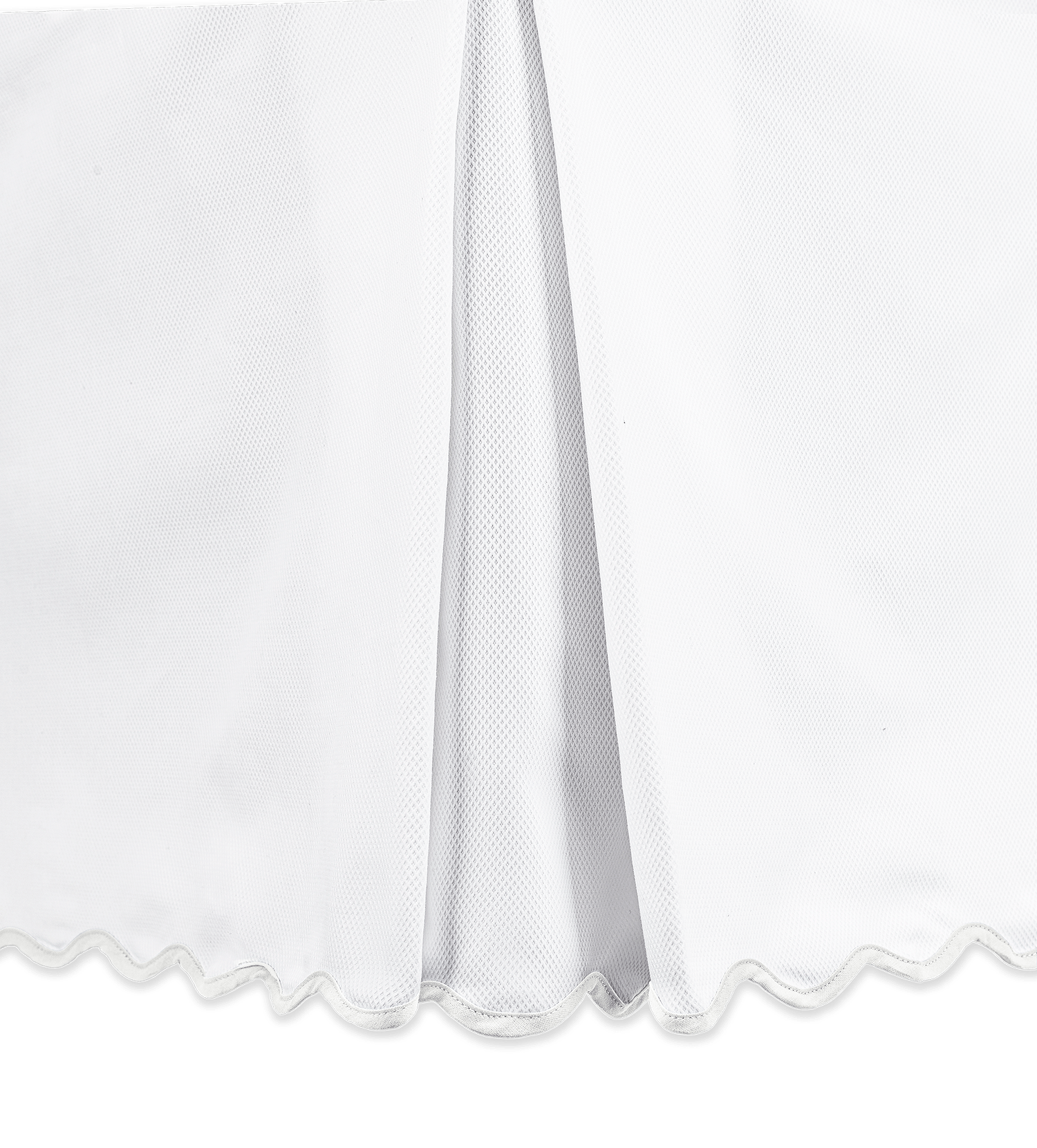 Camilla Pique Bed Skirt | Matouk Luxury Linens