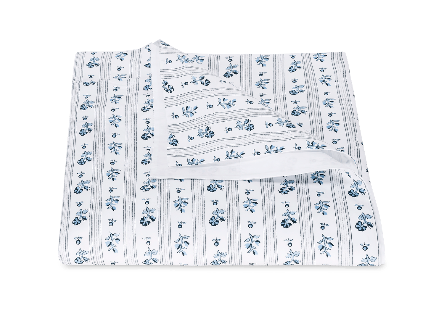 Full/Queen Cabanon Stripe Duvet Cover | Matouk Luxury Linens