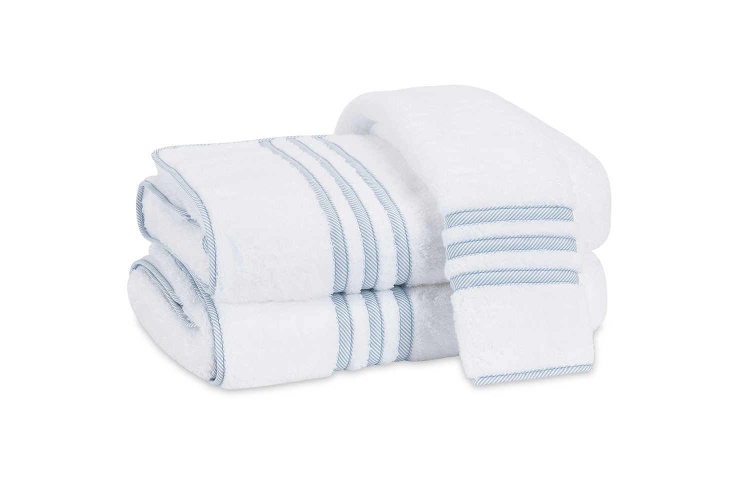 Newport Towels (bath towel size, color: blue stripe)