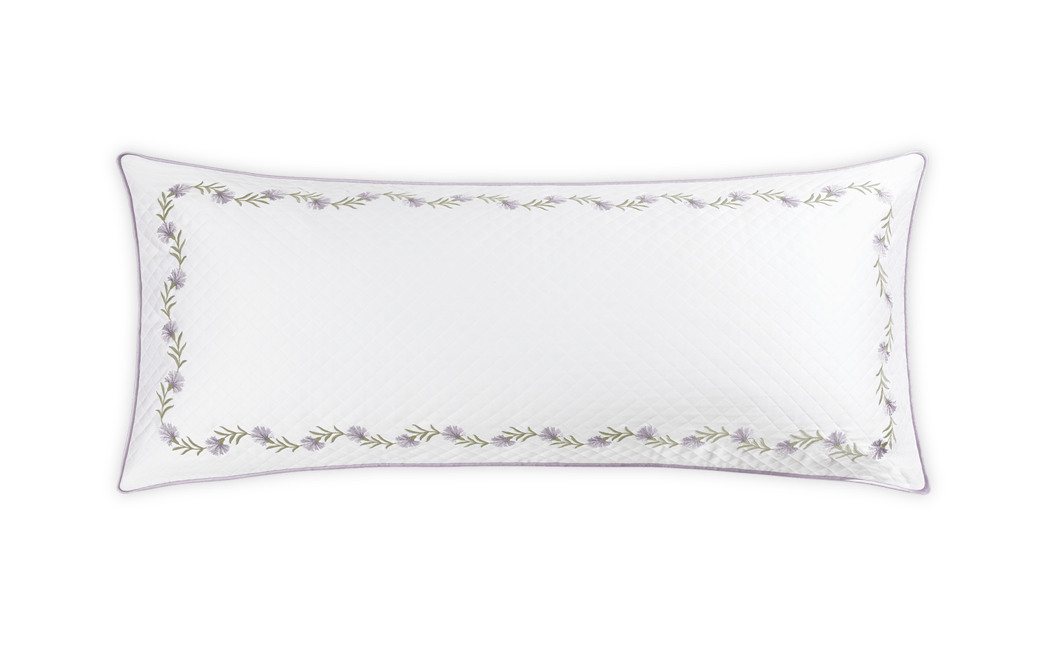 Matouk Daphne Matelassé Lumbar Pillow Cover - Thumbnail 2
