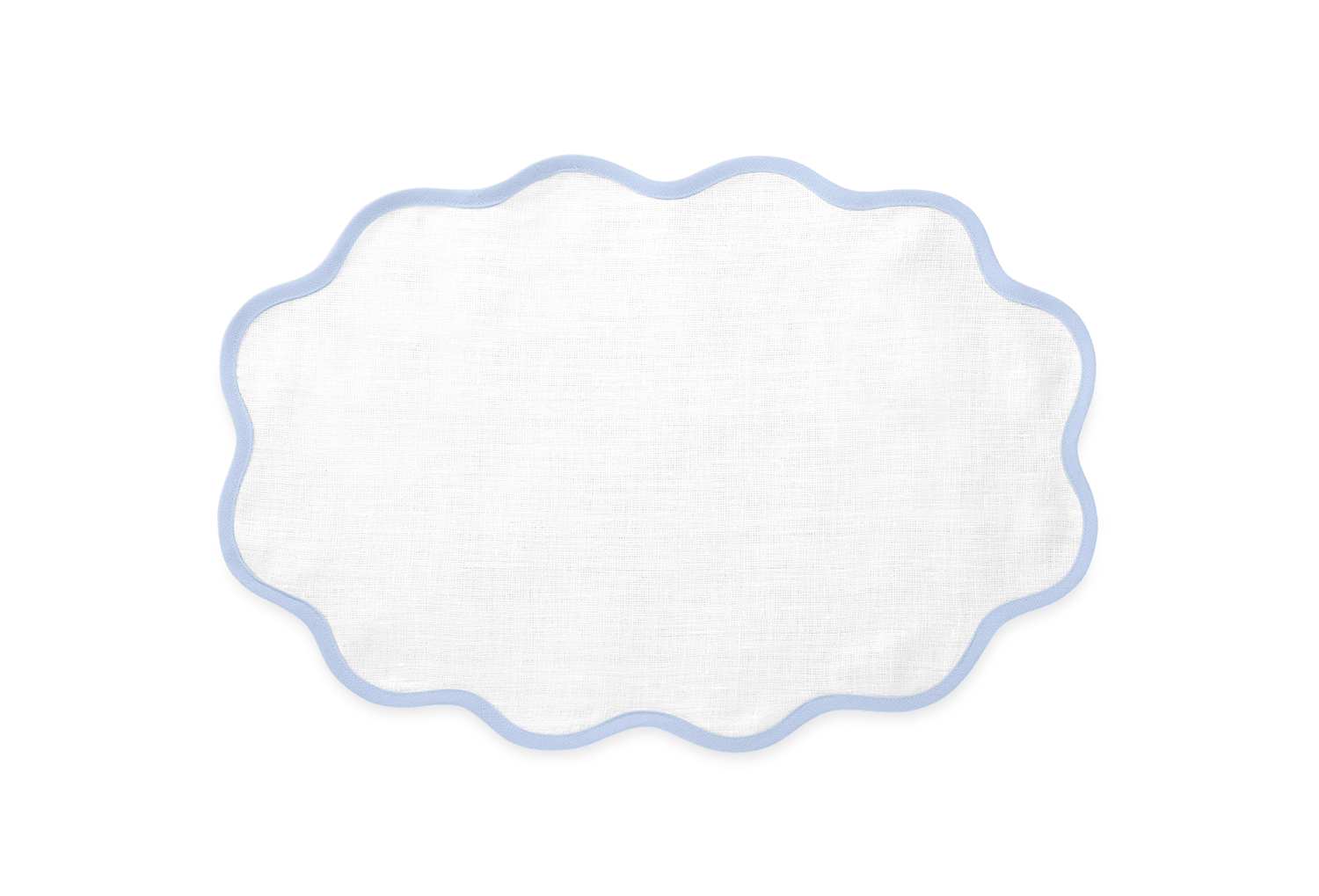 Scallop Edge Placemat set of 4 Matouk Luxury Linens