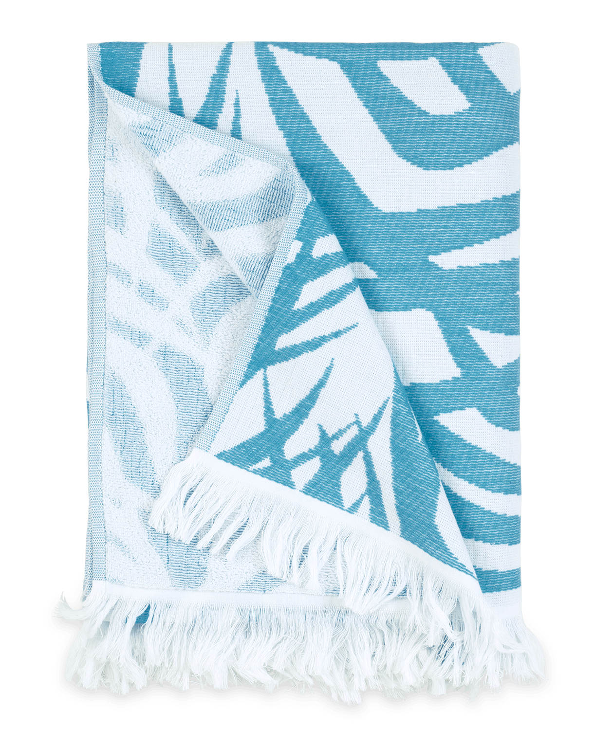 Zebra Palm Beach Towel Matouk Luxury Linens 3228